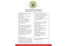 Doa Sinode Diosesan VII KAM